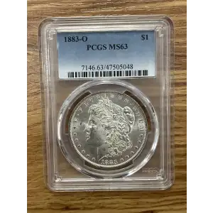 1883 - O - PCGS - MS63 - $1 Morgan