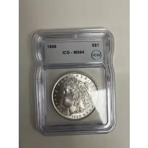 1888 - P - ICG - MS64 - $1 Morgan
