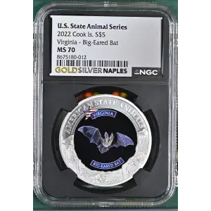 2022 Virginia - Big-Eared Bat U.S. State Animal Series (2)