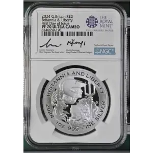 2024 Britannia & Liberty First Day of Issue ULTRA CAMEO (2)