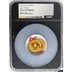 2024 Chad Eggo Waffles MS 70 Antiqued NGC CSC2 (2)