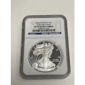 2010 W Eagle S$1 Early Releases PF70UC