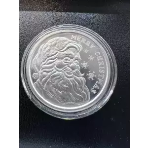 1 oz Silver GSM Merry Christmas Santa Clause 2023 (2)