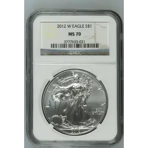 2012 W BURNISHED SILVER EAGLE (2)
