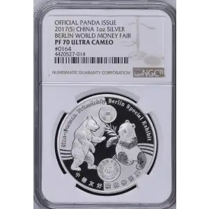 2017(S) Berlin World Money Fair Official Panda Issue ULTRA CAMEO (2)