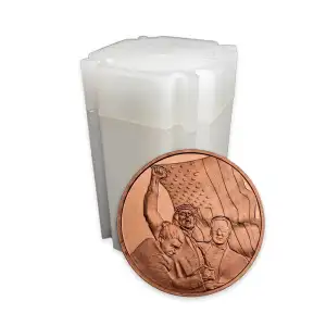 Tube of 20x 1 oz Copper Trump Assassination (2)