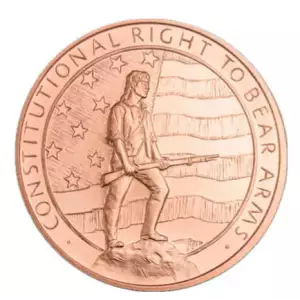 1 oz Copper Second Amendment/Right to Bear Arms