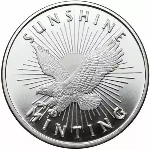 1 oz Silver Sunshine Mint Eagle (2)
