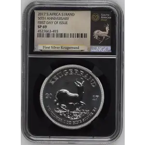 2017 KRUGERRAND 50TH ANNIV. FIRST DAY OF ISSUE (2)