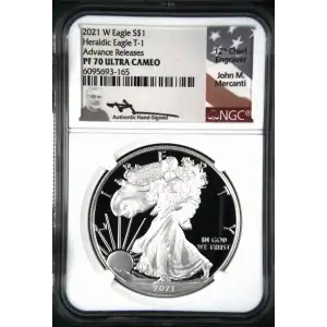 2021 W Heraldic Eagle T-1 Advance Releases ULTRA CAMEO (2)