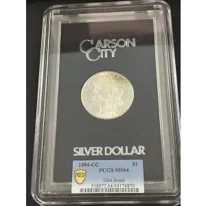 1884-CC -  PCGS - MS 64 (GSA Hoard) (CSC8)