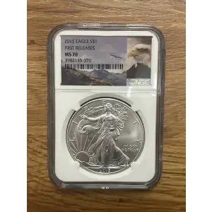 2015 - P - NGC - MS70 - $1 Silver Eagle
