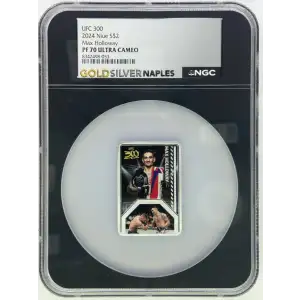 2024 1 oz UFC 300 Max Holloway PF70UC CSC2 (2)