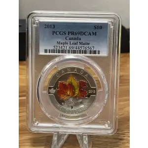2013 PCGS PR69  Canada Maple Leaf Matte
