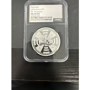 2024 S$5 SAMOA MR MONOPOLY MS69 DPL NGC