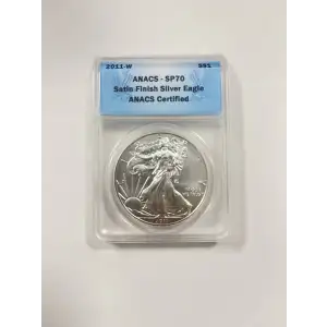 2011 - W - ANACS - SP70 - $1 Silver Eagle
