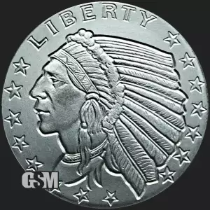 1/4 oz Silver GSM Incuse Indian (2)