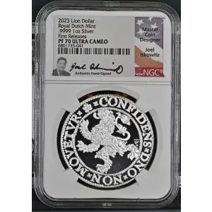 2023 1oz Lion Dollar - .9999 First Releases ULTRA CAMEO (2)