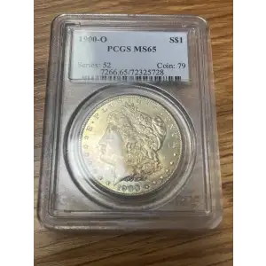 1900 O S$1 Morgan MS65 PCGS