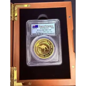 2014-P $200 Kangaroo 25th Ann. 2oz  First Strike, DCAM