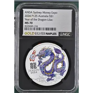 2024 P125 Year of the Dragon-Lilac ANDA Sydney Money Expo (2)