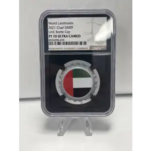 2021 CHAD S500F UAE BOTTLE CAP PF70 UC