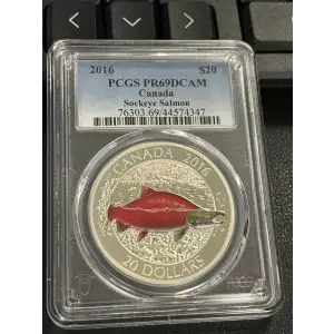 2016 $20 Sockeye Salmon, DCAM
