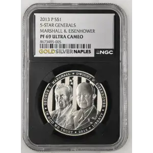 2013 5-STAR GENERALS MARSHALL & EISENHOWER ULTRA CAMEO (2)