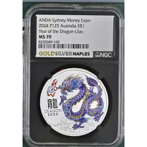 2024 P125 Year of the Dragon-Lilac ANDA Sydney Money Expo (2)