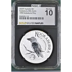 2025P Kookaburra 35th Anniv. 1990 Kookaburra Privy (2)