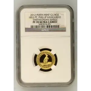 2012 1853 Pt. Phillip Kangaroo Smithsonian Series ULTRA CAMEO (2)