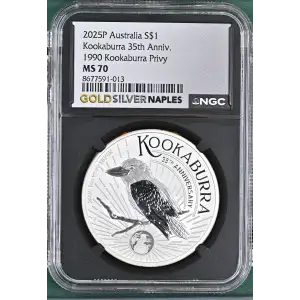 2025P Kookaburra 35th Anniv. 1990 Kookaburra Privy (2)