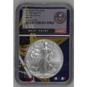 2018 W Burnished Silver Eagle First Day of Issue (2)