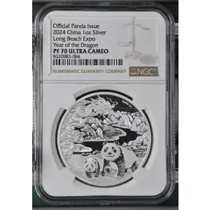 2024 Long Beach Expo Year of the Dragon Official Panda Issue ULTRA CAMEO (2)