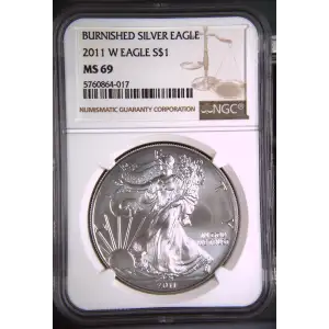 2011 W BURNISHED SILVER EAGLE (2)