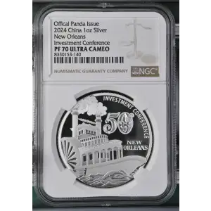 2024 New Orleans Investment Conference Offical Panda Issue ULTRA CAMEO (2)