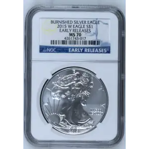 2015 W BURNISHED SILVER EAGLE EARLY RELEASES (2)