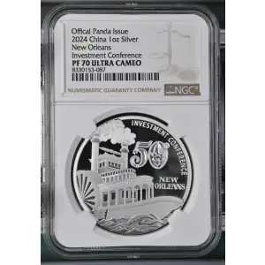 2024 New Orleans Investment Conference Offical Panda Issue ULTRA CAMEO (2)