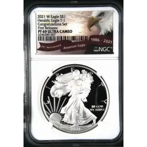 2021 W Heraldic Eagle T-1 FR Congratulations ULTRA CAMEO (2)