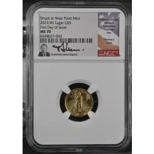 2022(W) First Day of Issue Struck at West Point Mint (2)