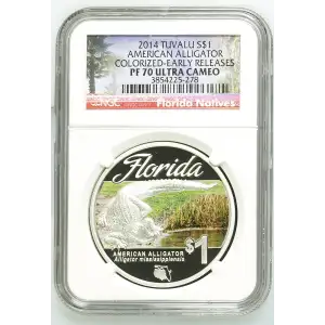 2014 AMERICAN ALLIGATOR COLORIZED-EARLY RELEASES ULTRA CAMEO (2)