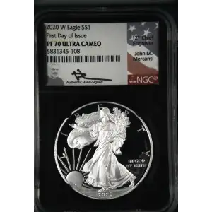 2020 W First Day of Issue ULTRA CAMEO (2)