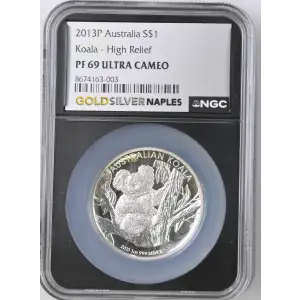 2013P Koala - High Relief ULTRA CAMEO (2)