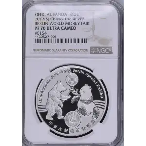 2017(S) Berlin World Money Fair Official Panda Issue ULTRA CAMEO (2)