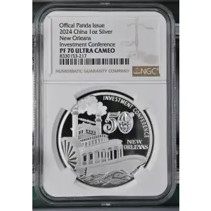 2024 New Orleans Investment Conference Offical Panda Issue ULTRA CAMEO (2)