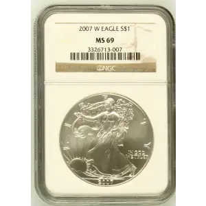 2007 W BURNISHED SILVER EAGLE (2)