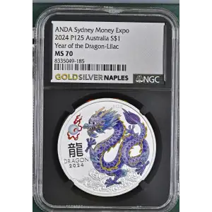 2024 P125 Year of the Dragon-Lilac ANDA Sydney Money Expo (2)