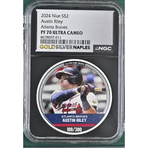 2024 Austin Riley Atlanta Braves ULTRA CAMEO (2)