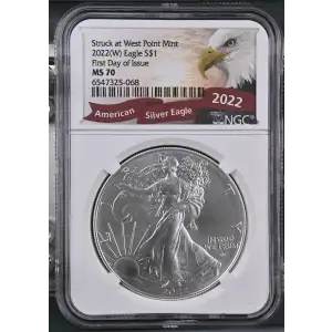 2022(W) First Day of Issue Struck at West Point Mint (2)