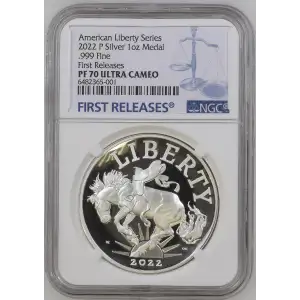 2022 P .999 Fine First Releases American Liberty Series ULTRA CAMEO (2)